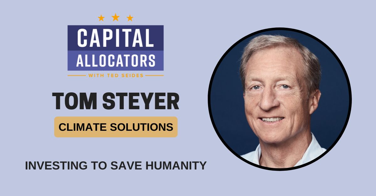 Tom Steyer Climate Solutions Episode Card